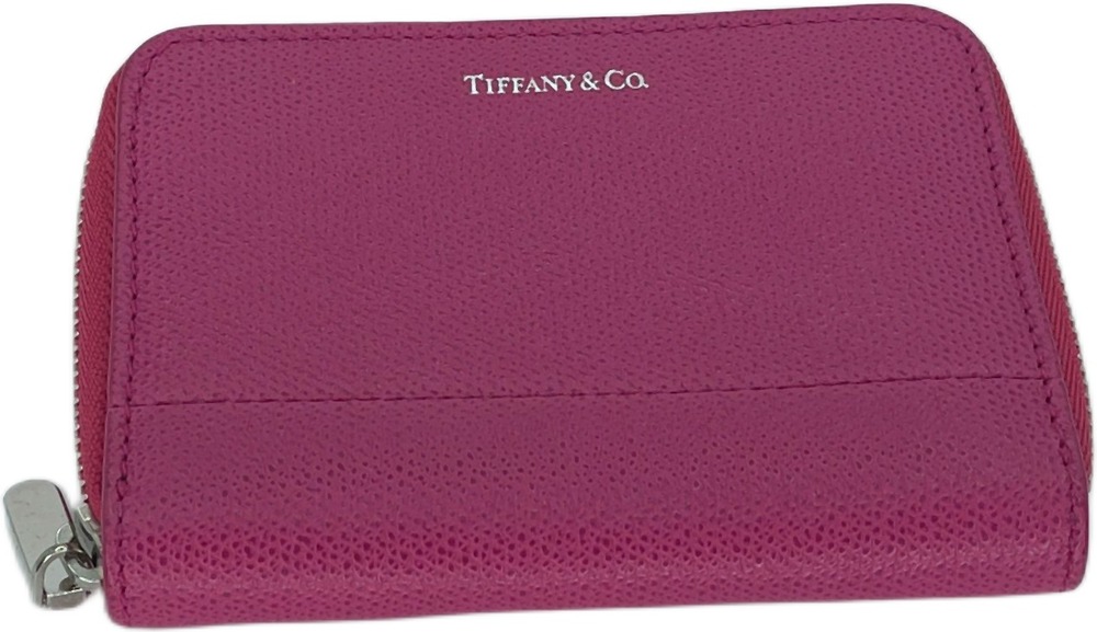 Tiffany & Co. Fuchsia Zip-Around Wallet
